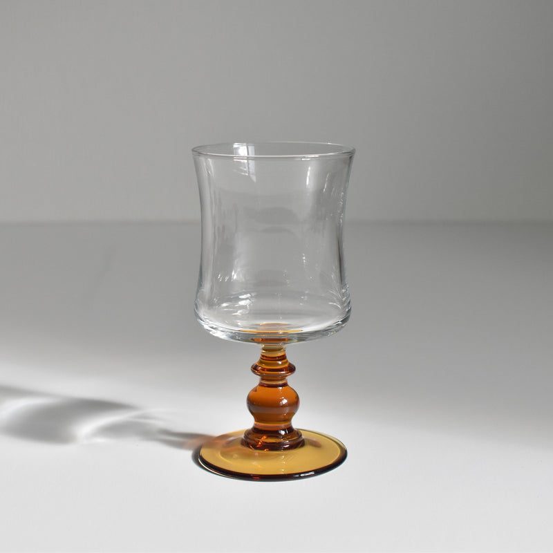 ヴィンテージ白ワイングラス アルコロックAntique