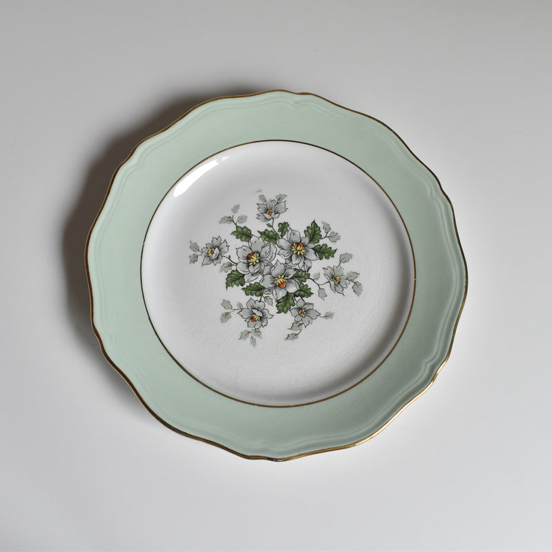 Vintage Dessert Plate Saint-Amand L'AMANDINOISE St Tropez