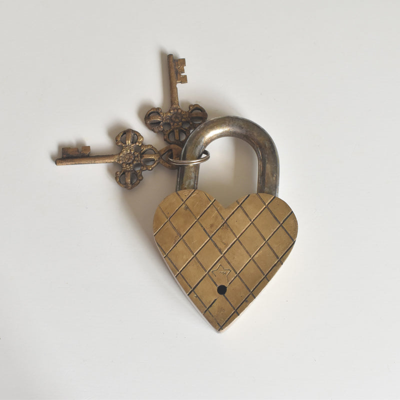 Boncoeurs 南京錠　フラワー