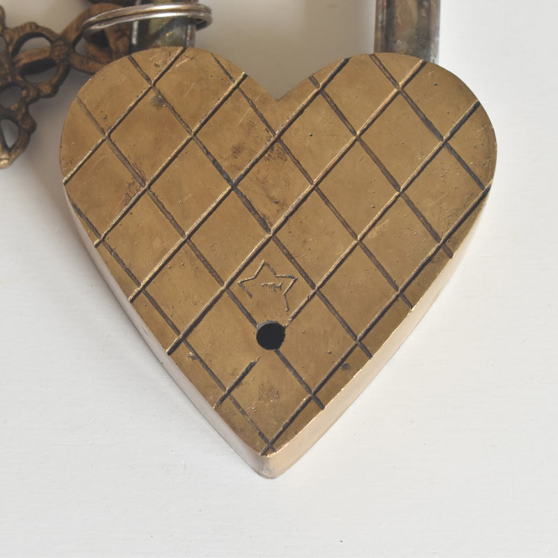 Boncoeurs 南京錠　フラワー