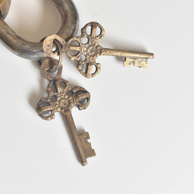 Boncoeurs 南京錠　フラワー