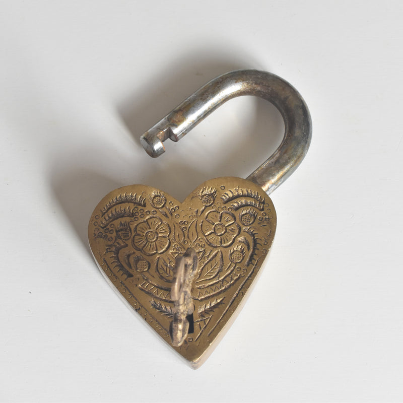 Boncoeurs 南京錠　フラワー