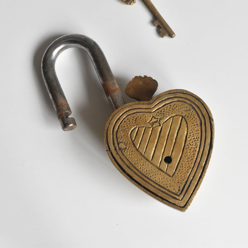 Flamme Padlock (Gold)