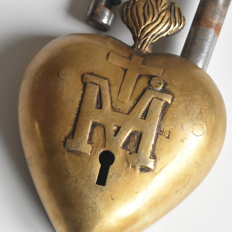 Flamme Padlock (Gold)