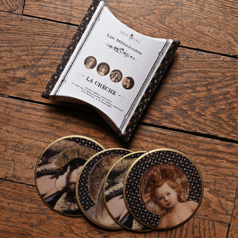 Boncoeurs オーナメント　LA CRÈCHE（クレッシュ）4セット