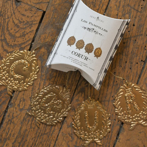 Boncoeurs オーナメント　ENLUMINURE COEUR 4セット