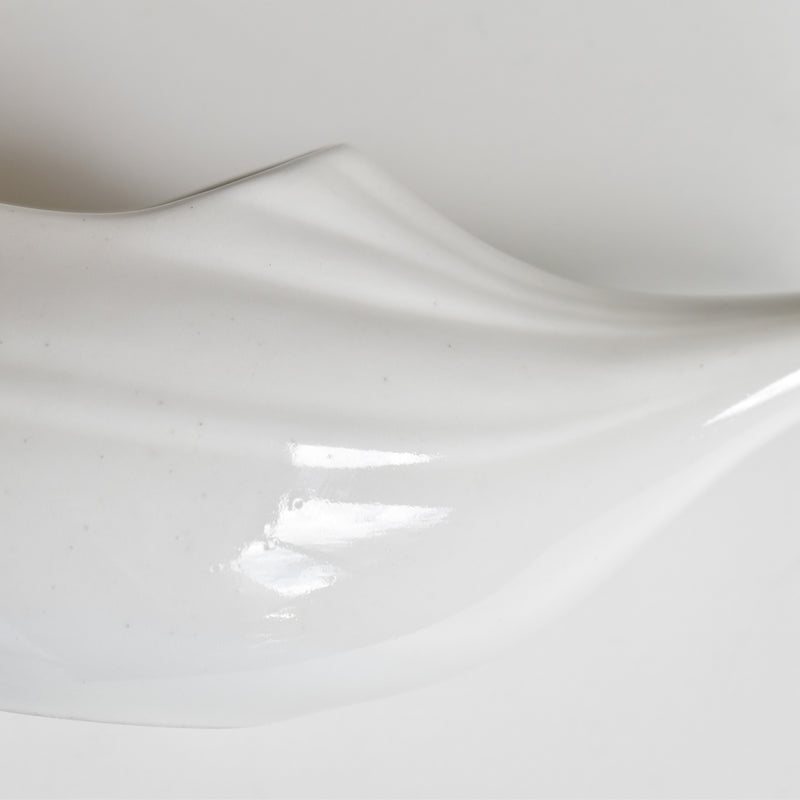 Vintage sick feeder, white