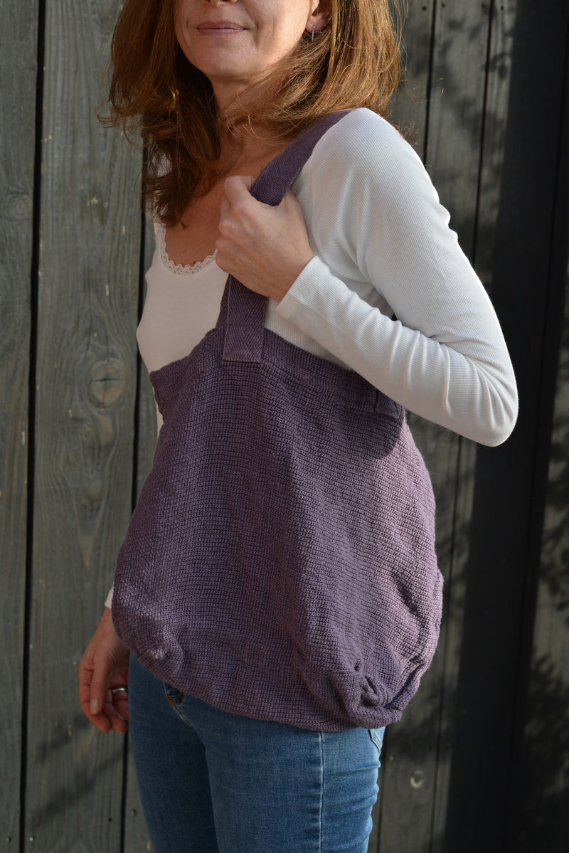 トートバッグ NOMADE AUBERGINE(オーベルジーヌ）