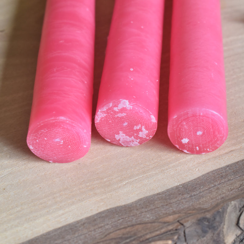Ciergerie Conic Taper Candle, 20cm Fushia