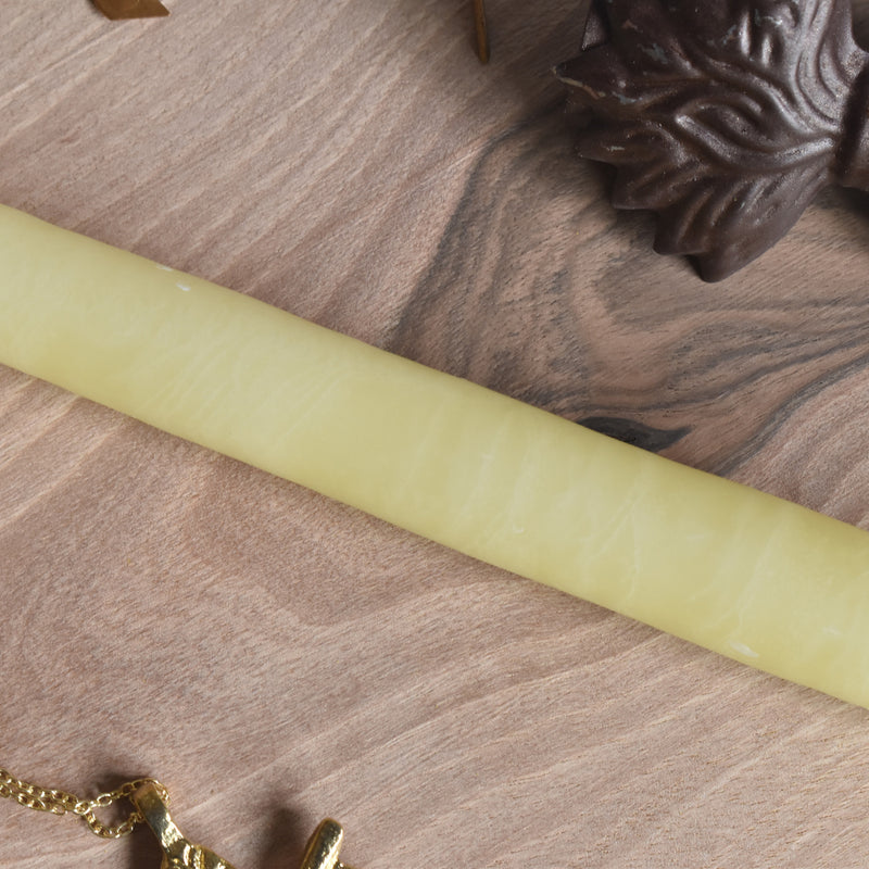 シエルジュコニック　（テーパーキャンドル）　20cm Jaune Pastel　（パステルイェロー）