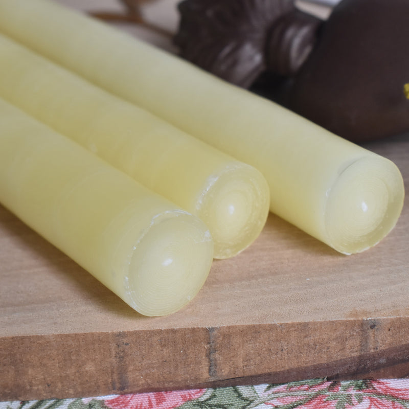 シエルジュコニック　（テーパーキャンドル）　20cm Jaune Pastel　（パステルイェロー）