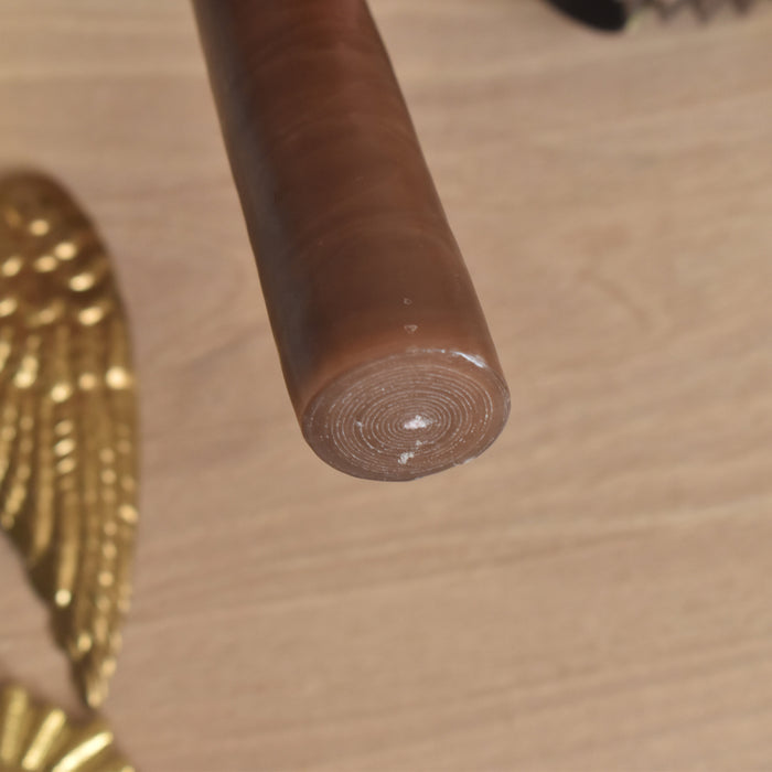 シエルジュコニック　（テーパーキャンドル）　20cm Marron（マロン）