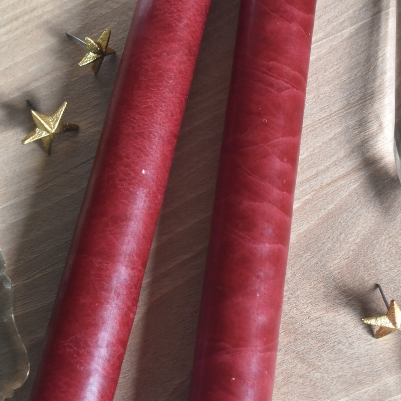 シエルジュコニック　（テーパーキャンドル）　30cm Bordeaux (ボルドー）