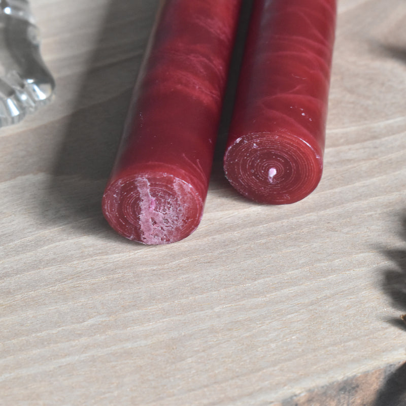 シエルジュコニック　（テーパーキャンドル）　30cm Bordeaux (ボルドー）