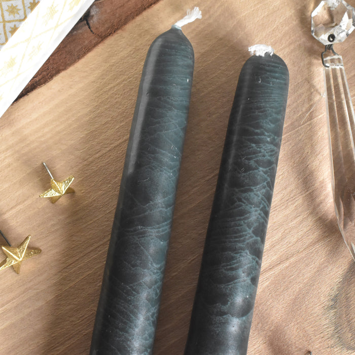 シエルジュコニック　（テーパーキャンドル）　30cm Vert Anglais (ダークグリーン）