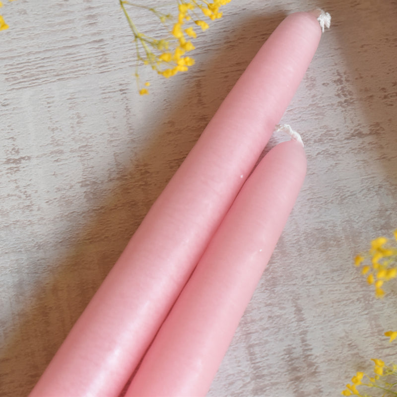 シエルジュコニック　（テーパーキャンドル）　30cm Dragée (ピンク）