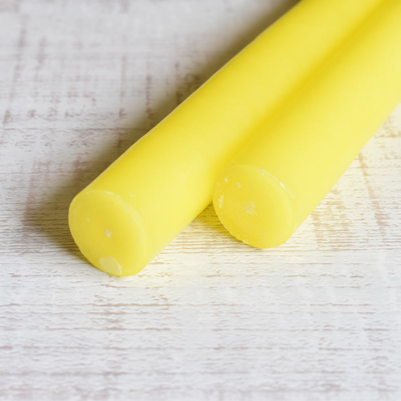 Ciergerie Conic (Taper Candle) 30cm Yellow
