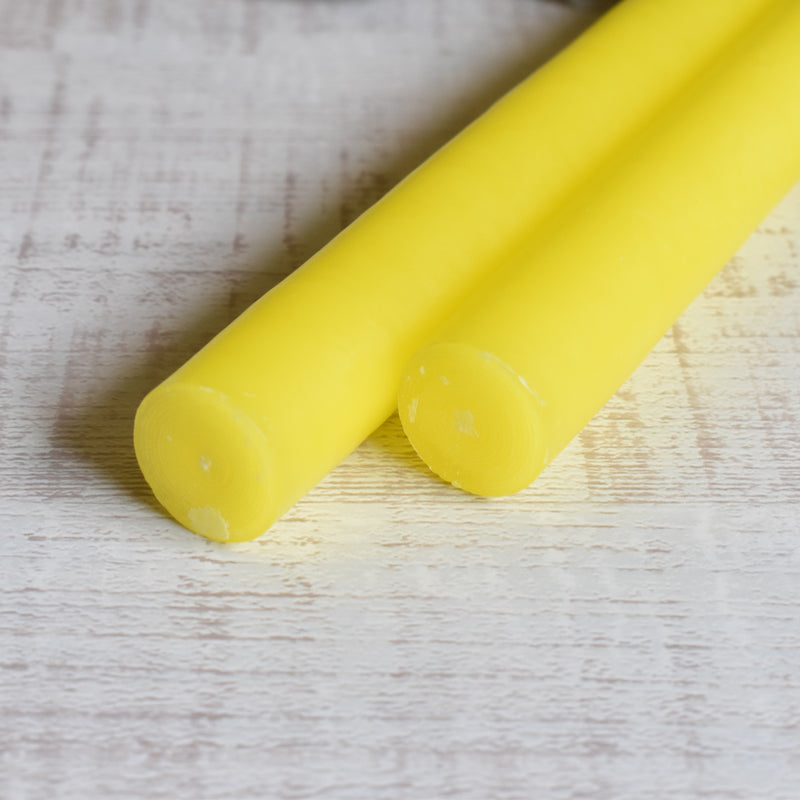 Ciergerie Conic (Taper Candle) 30cm Yellow