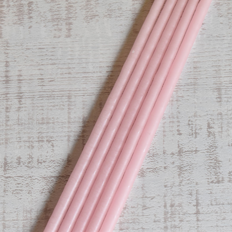 Taper Candles Anniversary Dragée (Pink) - Set of 5