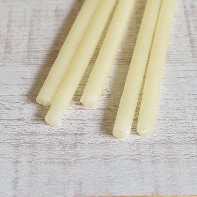 テーパーキャンドル アニバーサリー Jaune Pastel (パステルイェロー）5本セット