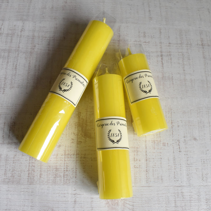 シエルジュ（キャンドル）　直径4㎝ Jaune (イェロー)