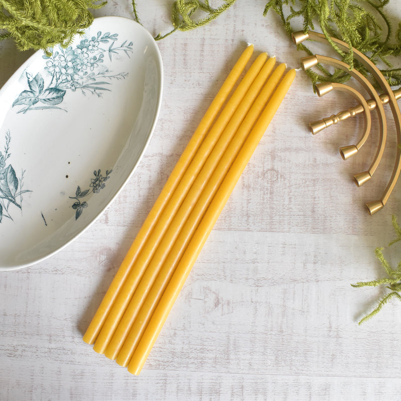 Taper Candles - Fleuriste (Florist) - Set of 5 - Miel (Honey)