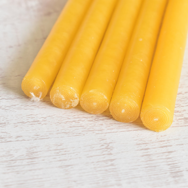 Taper Candles - Fleuriste (Florist) - Set of 5 - Miel (Honey)