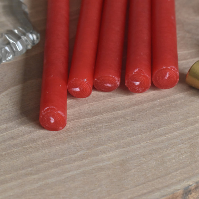 テーパーキャンドル　Fleuriste (フロリスト）　5本セット Rouge (レッド）