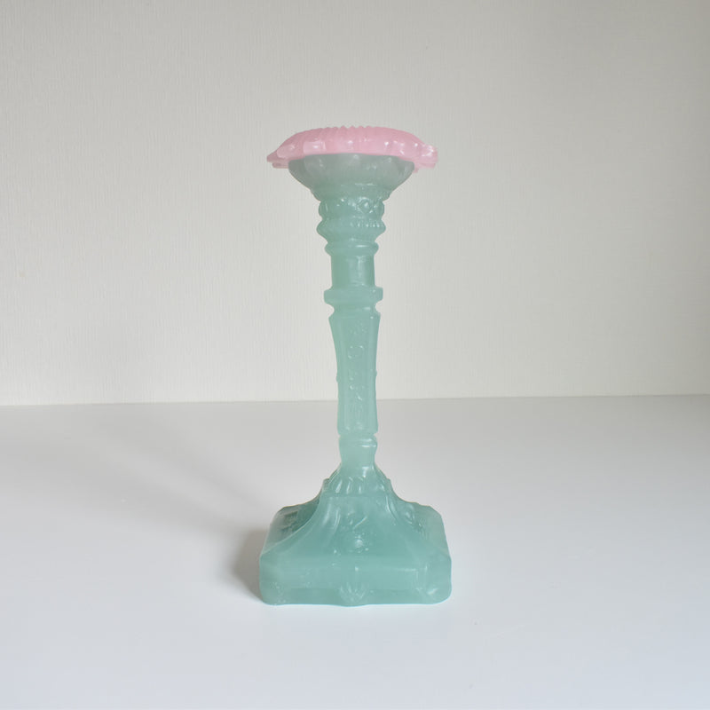 蝋キャンドルホルダーと蝋受け Céladon (セラドン）