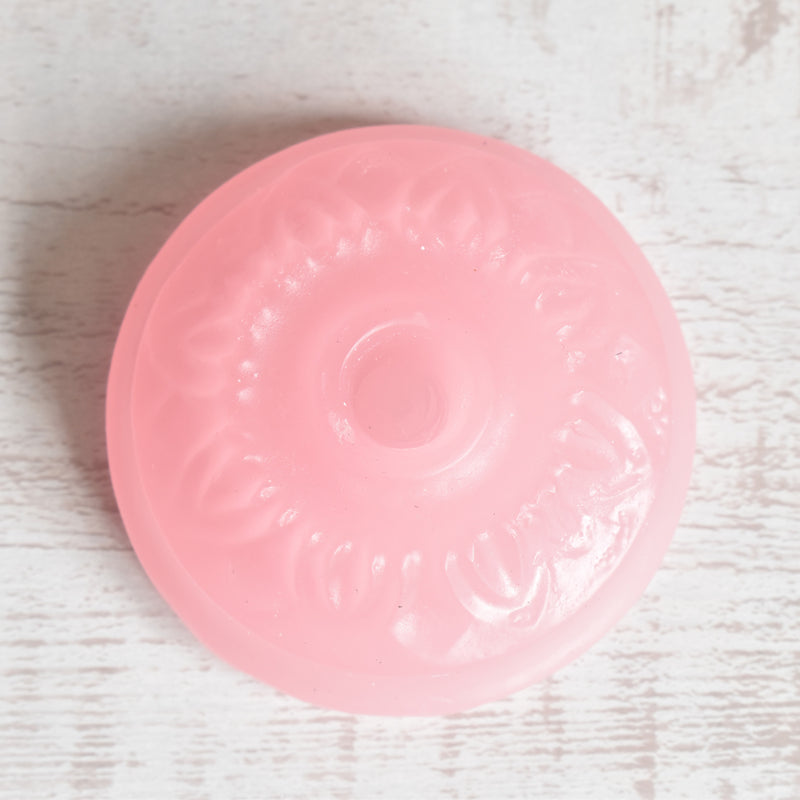 蝋キャンドルホルダー Dragée (ピンク）2個セット（専用ボックス入り）