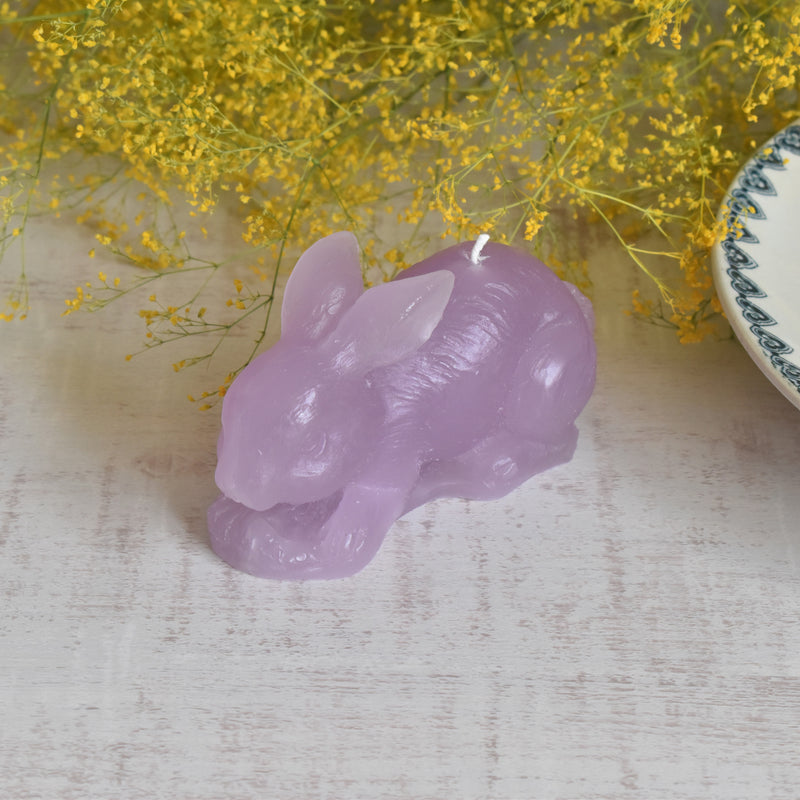 キャンドル ウサギ Lapin Parme （パルム）
