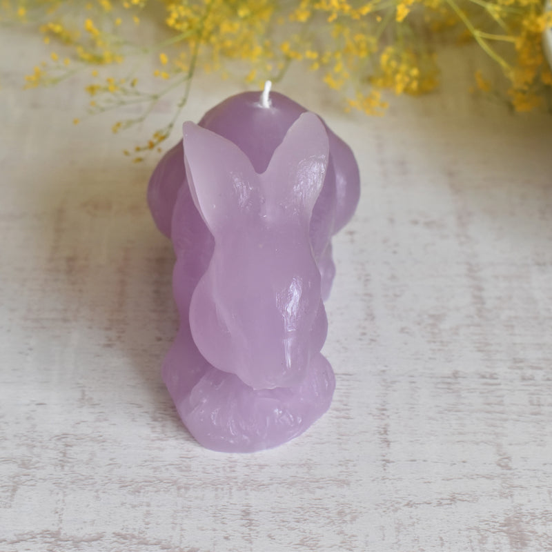 キャンドル ウサギ Lapin Parme （パルム）