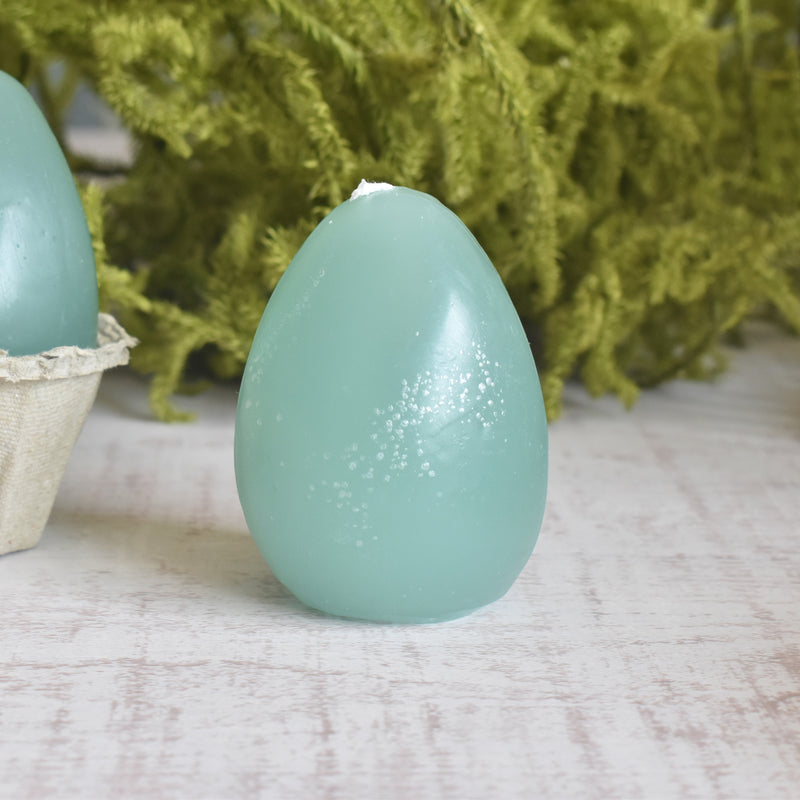 キャンドル 卵 Oeuf Celadon （セラドン）6個セット+箱