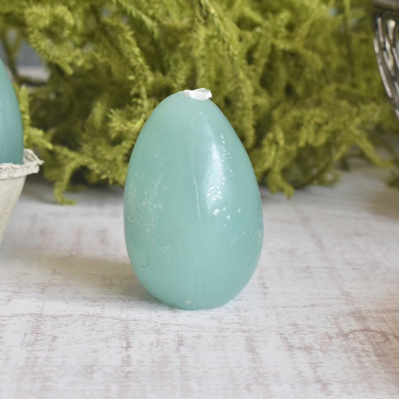 キャンドル 卵 Oeuf Celadon （セラドン）6個セット+箱