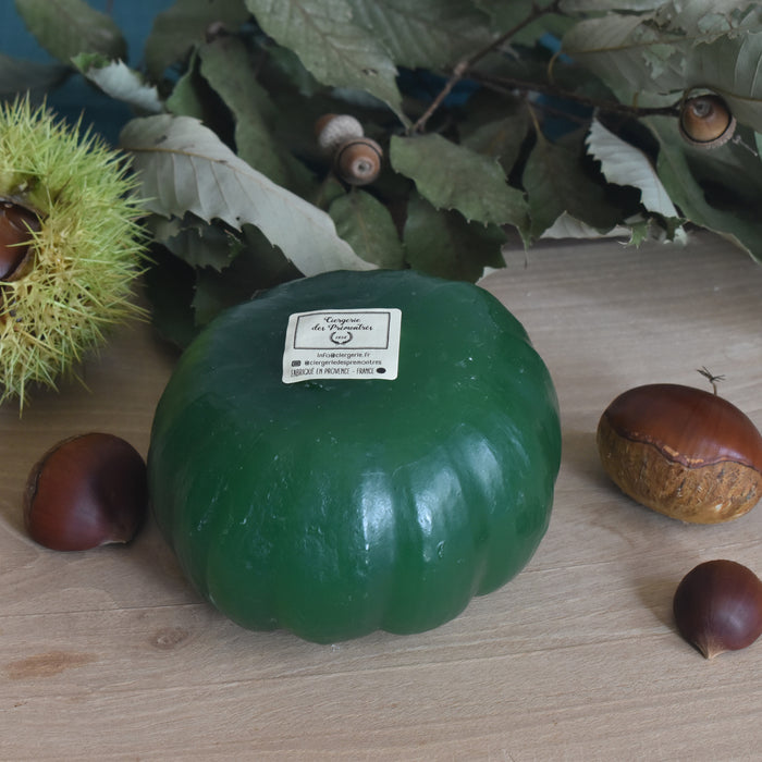 キャンドル パンプキン　グリーン