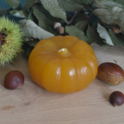 キャンドル パンプキン　オレンジ