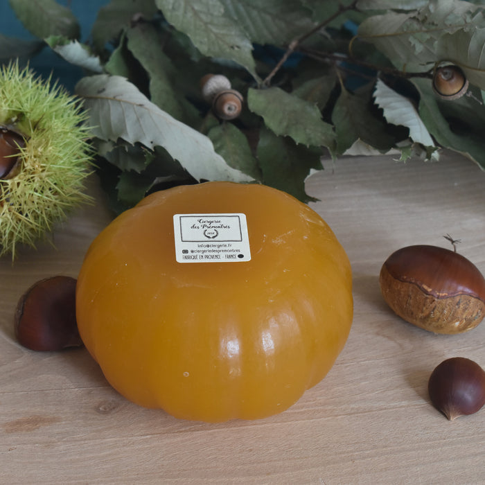 キャンドル パンプキン　オレンジ