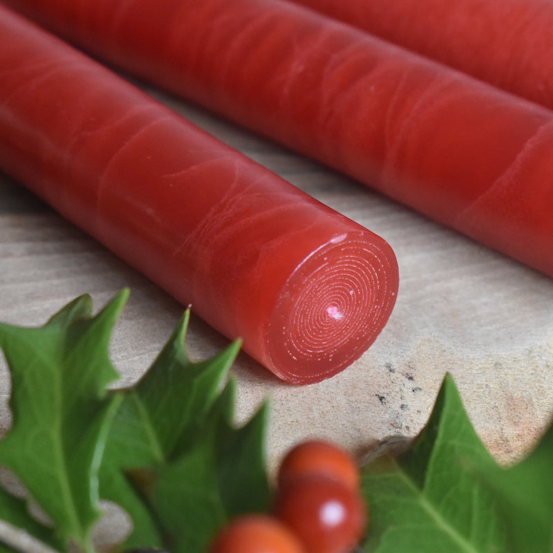 シエルジュコニック　（テーパーキャンドル）　20cm　 Rouge（レッド）