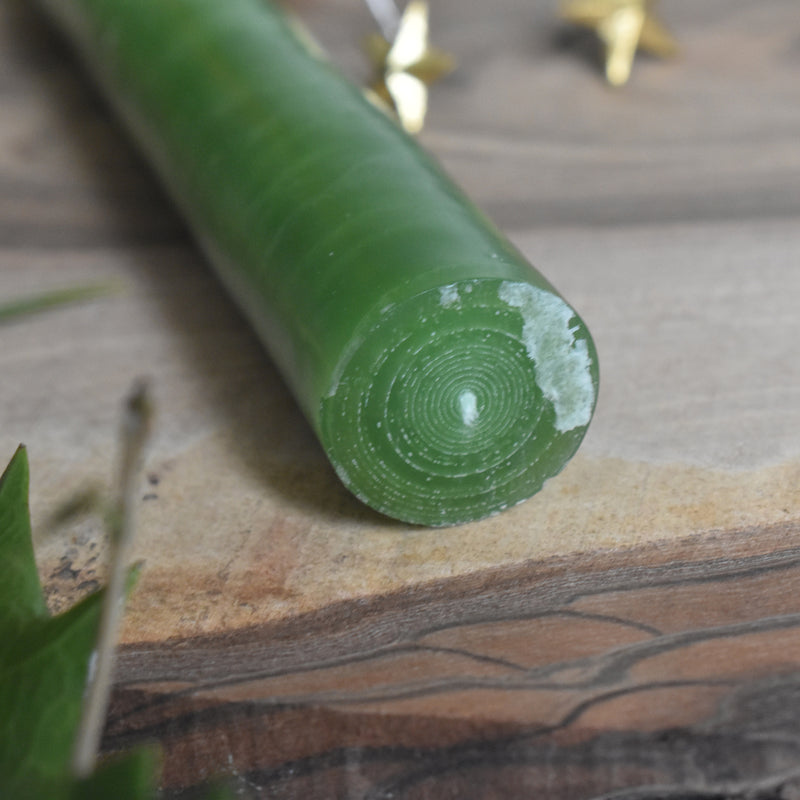 Cierges Coniques (Taper Candles) 20cm Vert forêt (Forest Green)