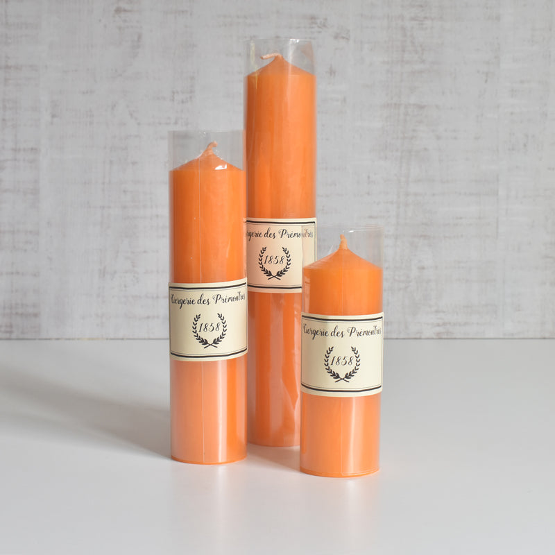 シエルジュ（キャンドル）　直径4㎝ Orange