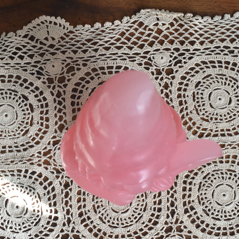 蝋オブジェ　ガーデンノーム　Nain de jardin Dragée （ピンク）