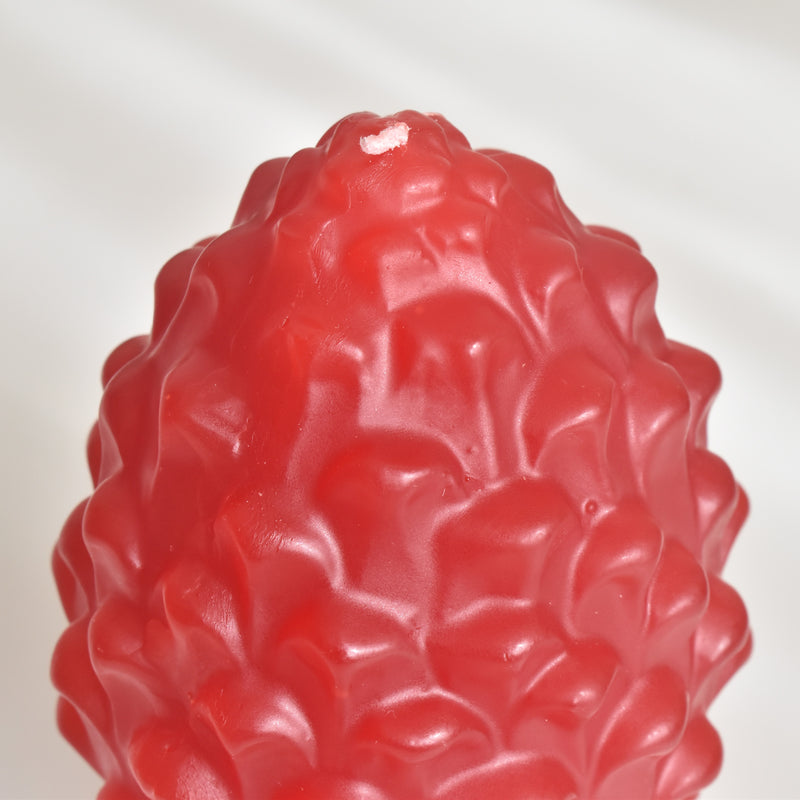 キャンドル　松ぼっくり　Pigna (ピニャ）レッド