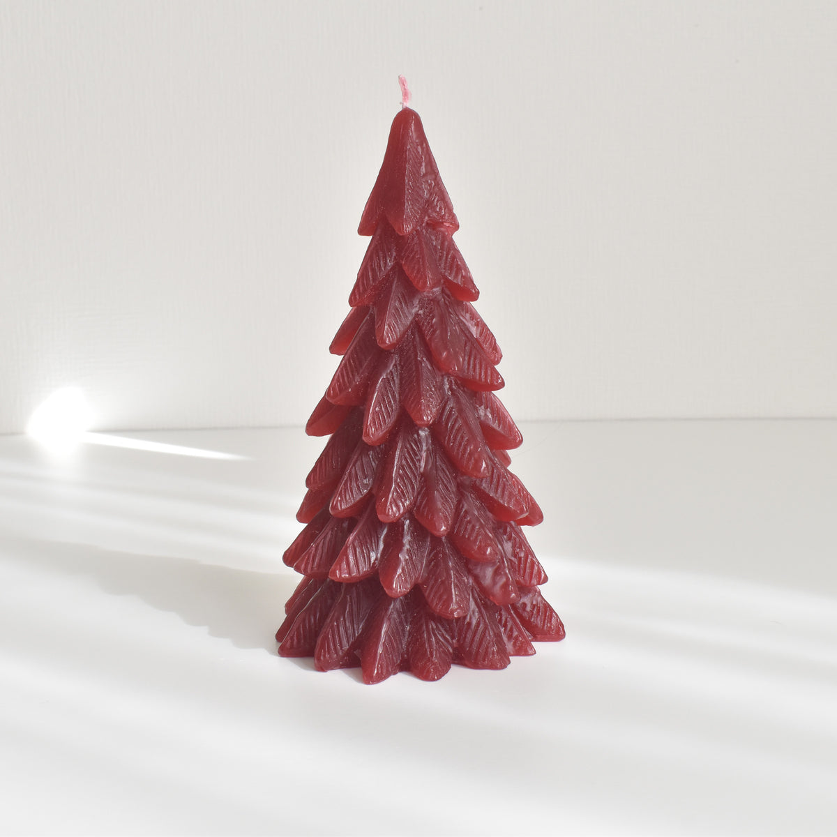 キャンドル クリスマスツリー Sapin Bordeaux (レッド） — Loane Interior