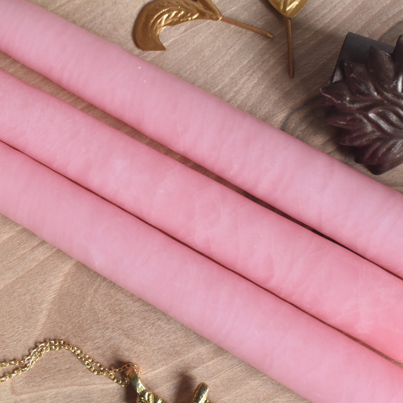 シエルジュコニック　（テーパーキャンドル）　20cm Dragée（ピンク）