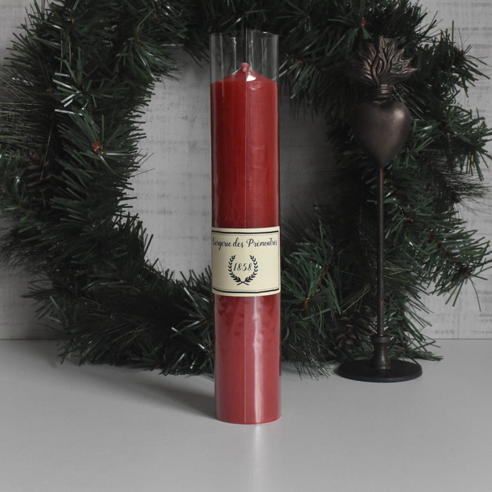 シエルジュ（キャンドル）　直径4㎝ Rouge (レッド)