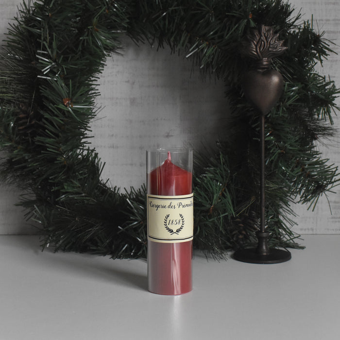 シエルジュ（キャンドル）　直径4㎝ Rouge (レッド)