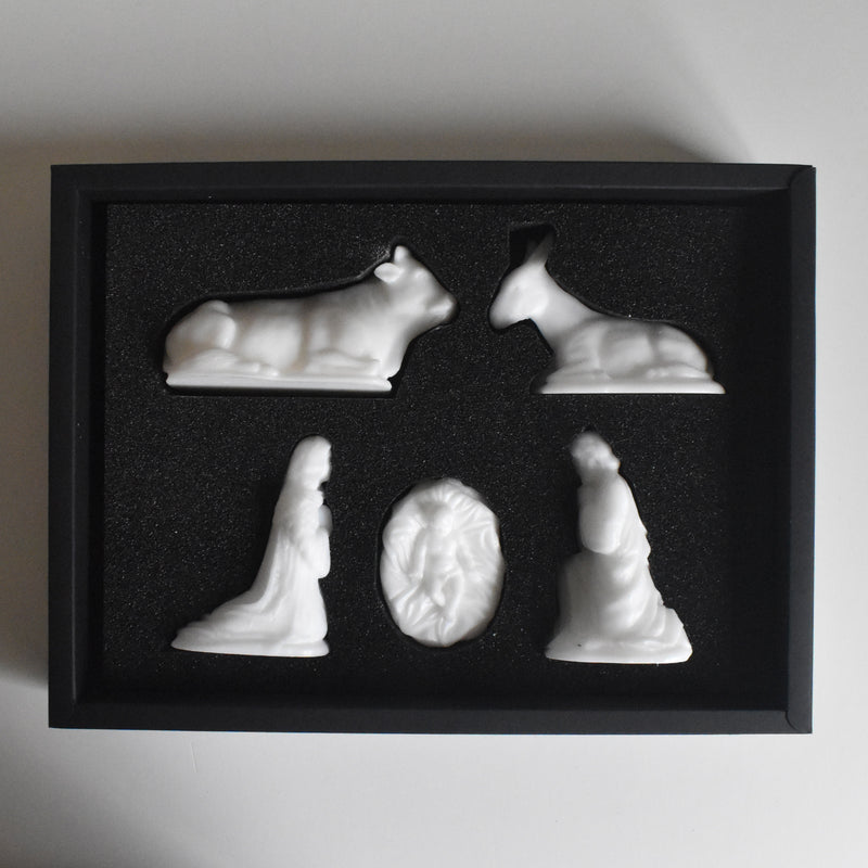 キリスト降誕　オブジェ  Blanc(ホワイト）　箱入り