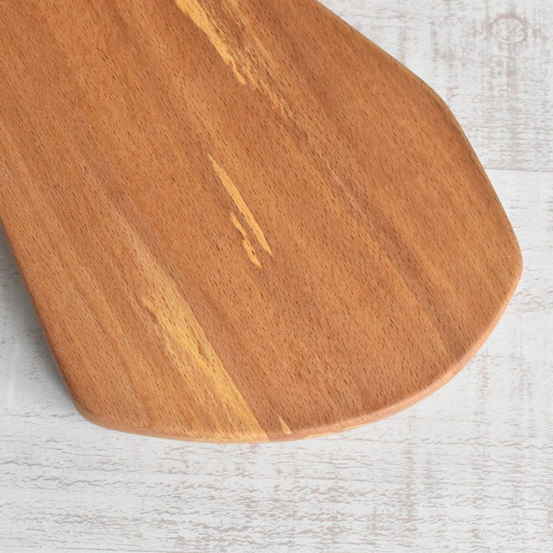 ミニブナカッティングボード 革取っ手付き 21cmx14cm