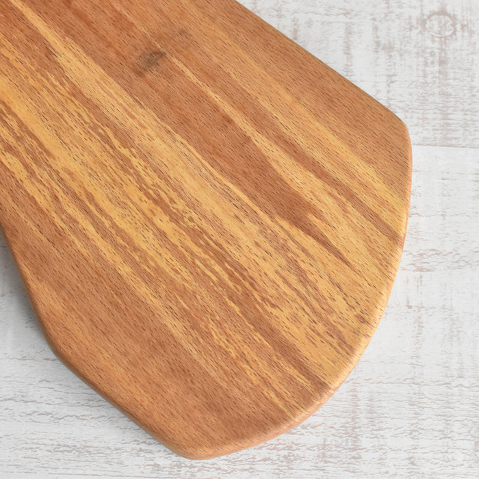 ミニブナカッティングボード 革取っ手付き 21cmx14cm