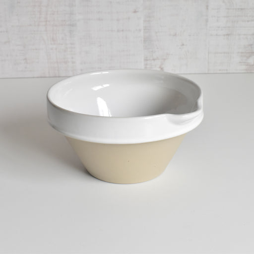 注ぎ口付きボウル N6 ブラン